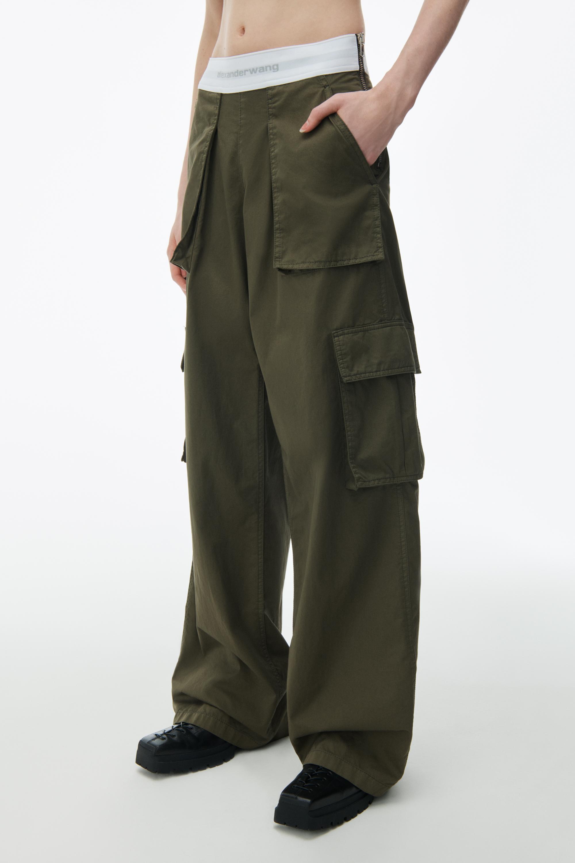 Mid-rise Cargo Rave Pants Product Image