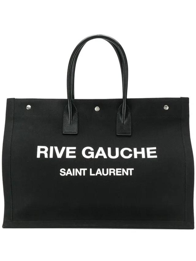 Men's Rive Gauche Tote Bag In Blackwhite Product Image