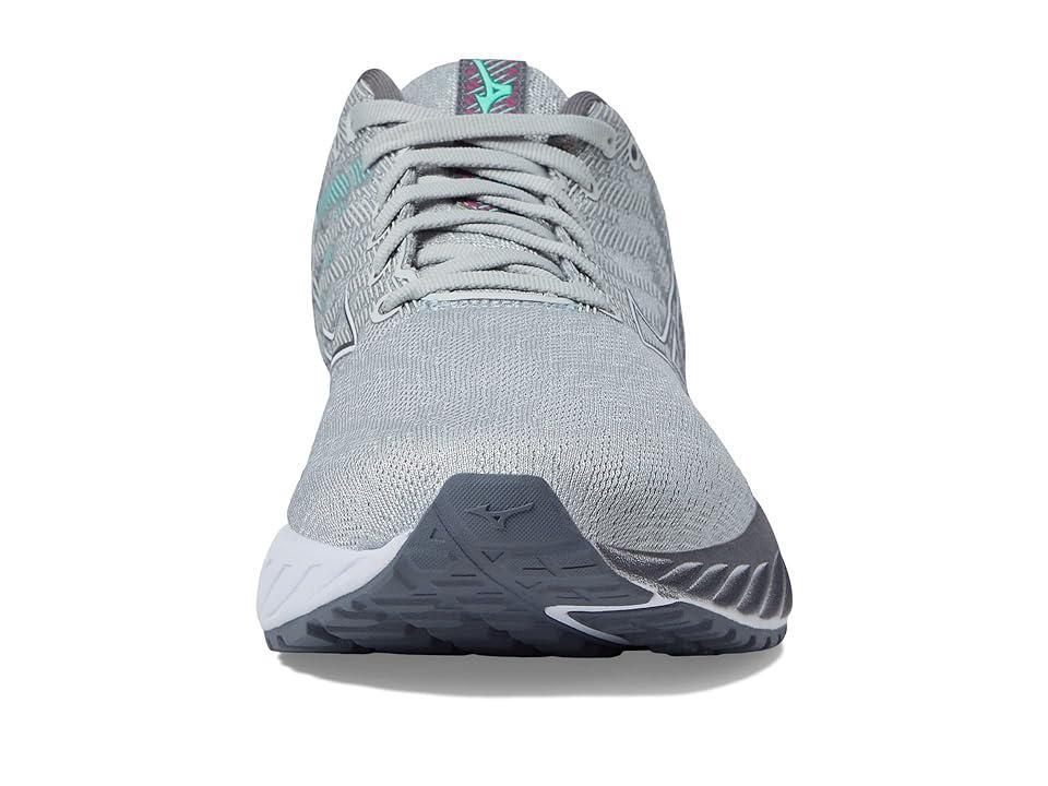 Mizuno Wave Inspire 19 (Harbor Mist/White) Women's Shoes Product Image