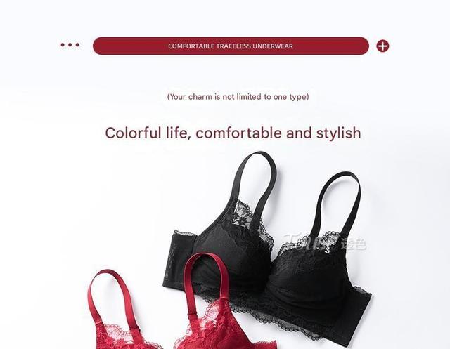 Plain Lace Bra / Panty / Set Product Image