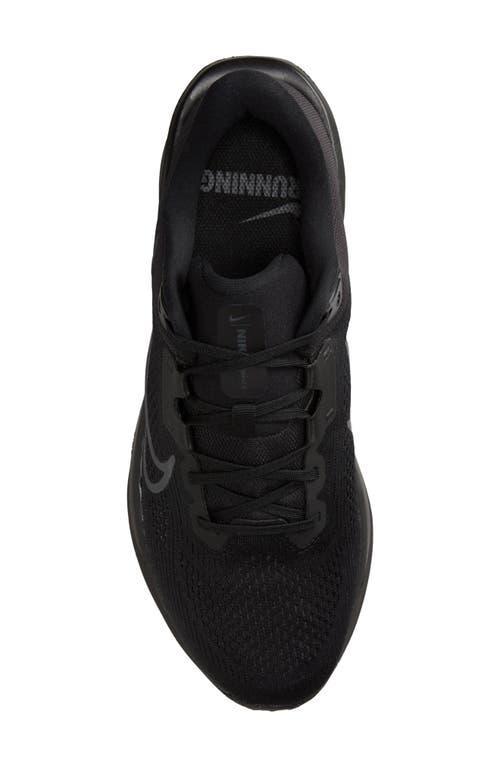 NIKE Quest 6 Road Running Shoe In Black,anthracite Product Image