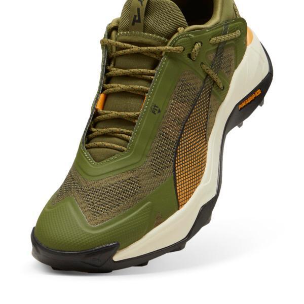 PUMA SEASONS Explore NITROâ¢ Men's Hiking Shoes in Olive Green/Ginger Tea/Black Product Image