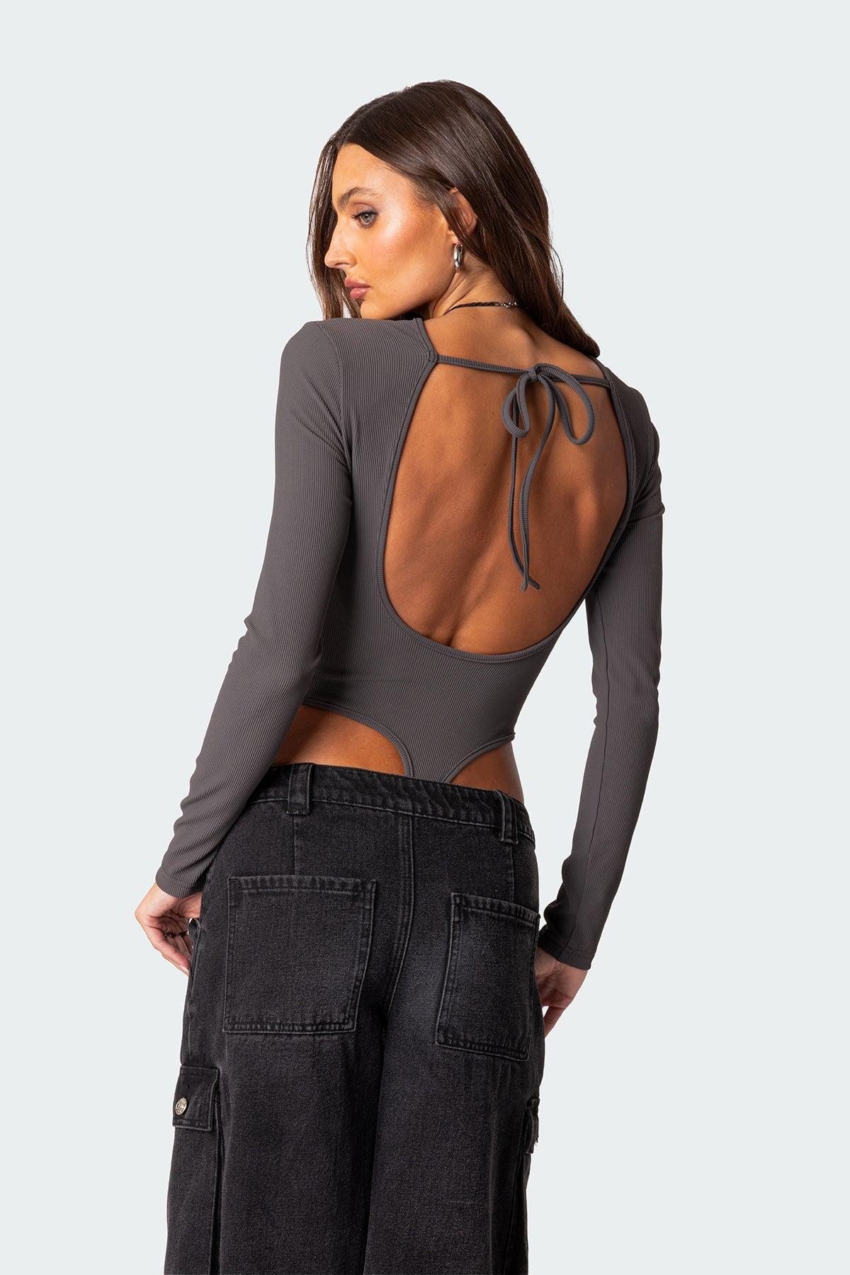 Dance Academy Open Back Bodysuit Product Image