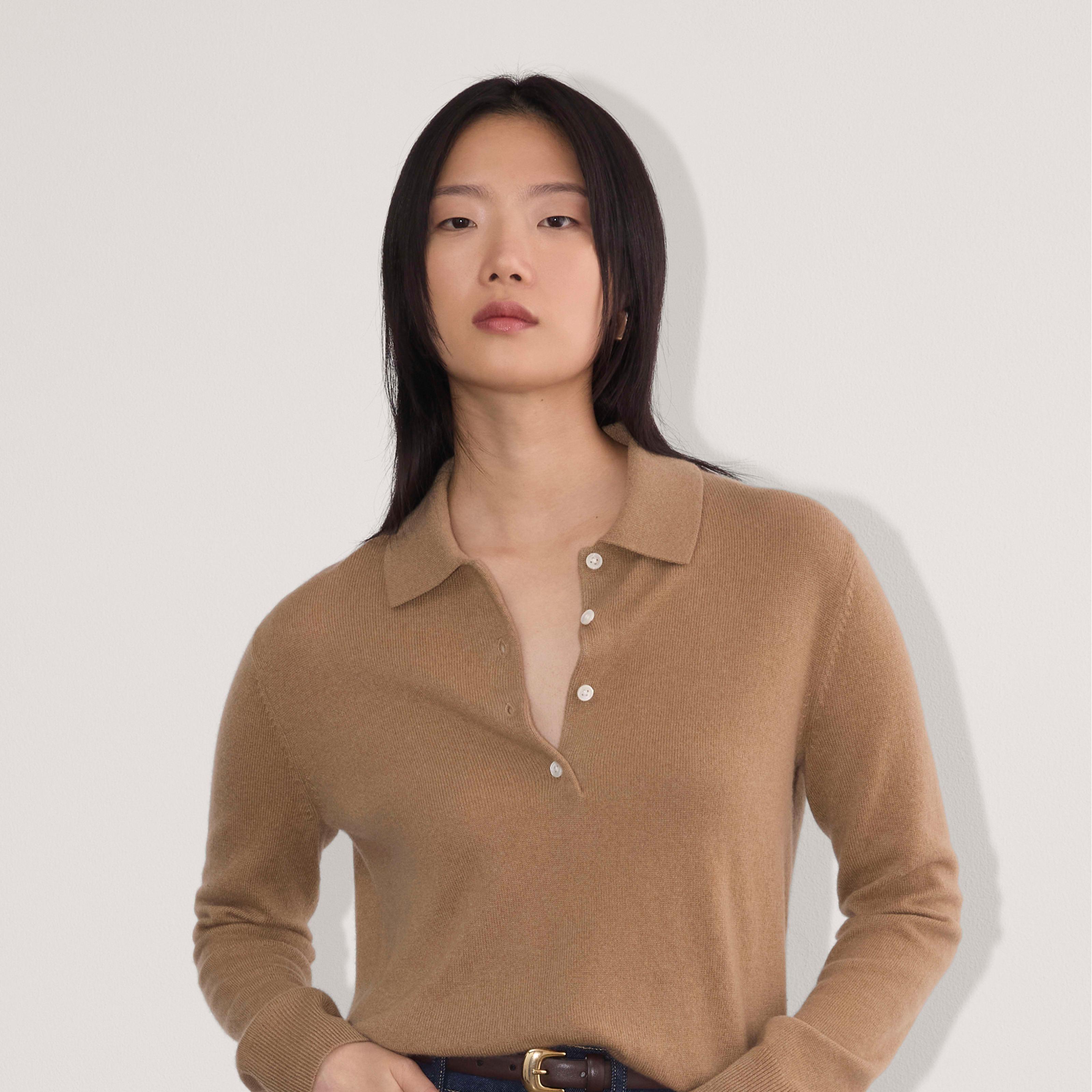 The Classic Polo in Cashmere Product Image