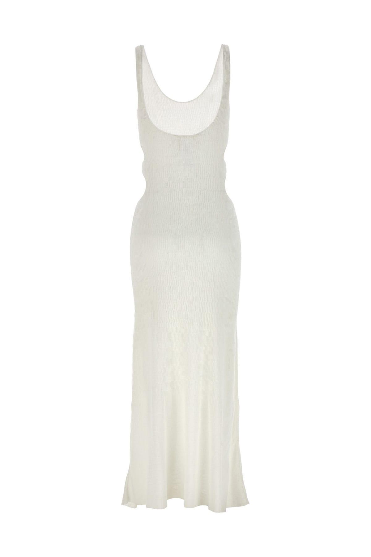 CHLOÉ Abito Cut Out In White Product Image