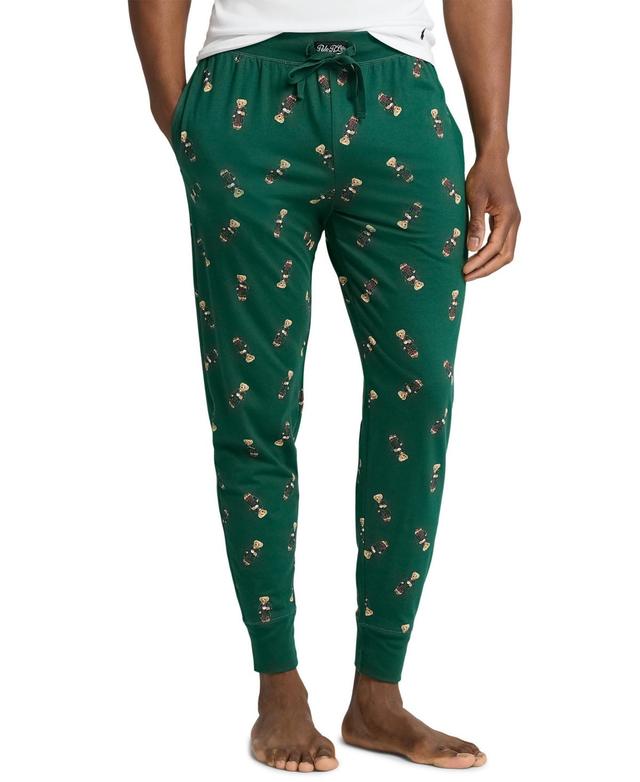 Polo Ralph Lauren Mens Polo Bear Pajama Jogger Pants - MOSS AGATE Product Image