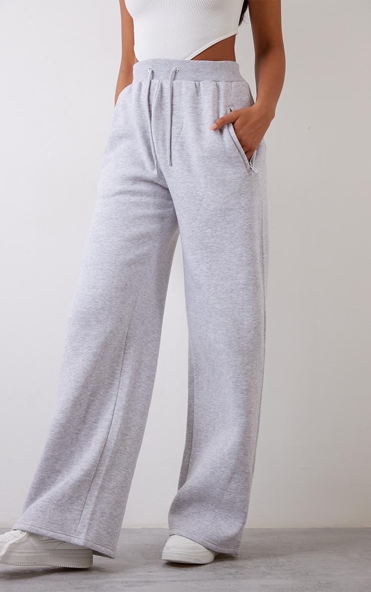 Tall Ash Grey Straight Leg Sweatpant Product Image