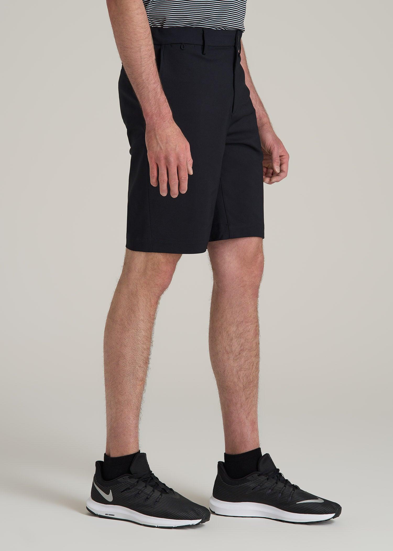 Tech Chino Shorts for Tall Men in Deep Navy Male Product Image