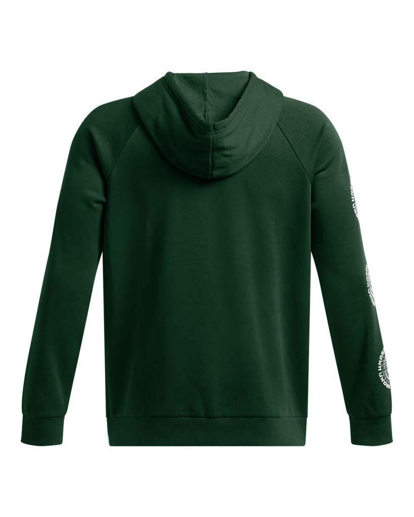 Men's UA Rival Fleece High Brand Read Logo Hoodie Product Image