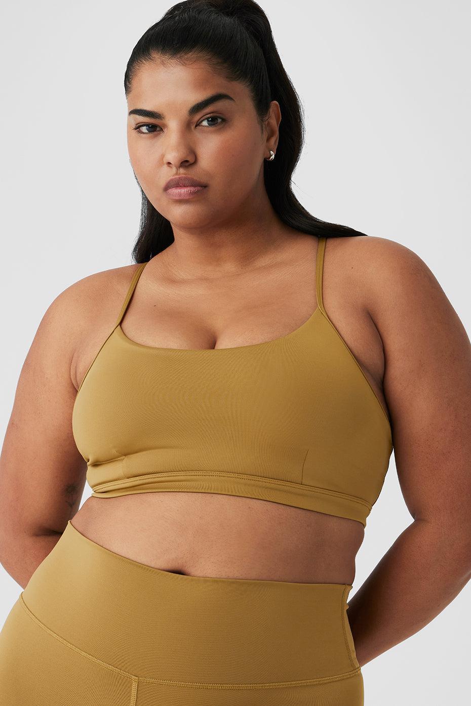 Airlift Intrigue Bra - Golden Olive Branch Female Product Image