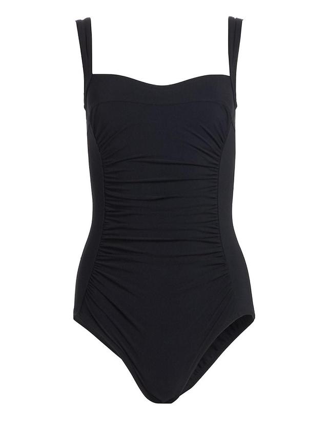 Womens One-Piece Squareneck Swimsuit Product Image