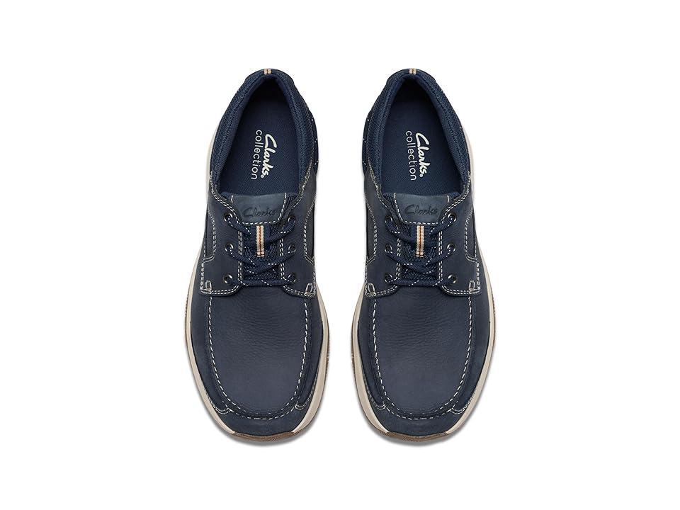 Clarks Sailview Lace (Navy Nubuck) Men's Lace-up Boots Product Image