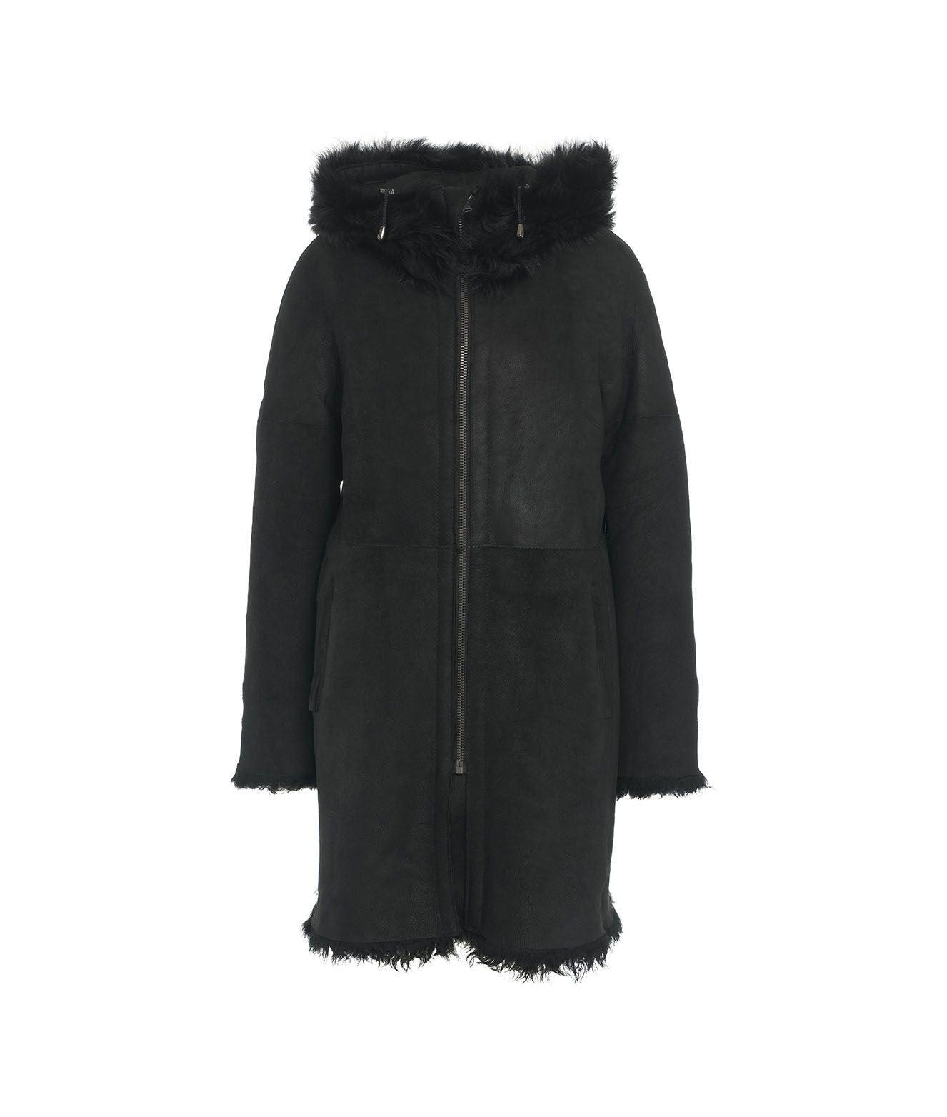 Leather coat in shearling 'Capsule' product image