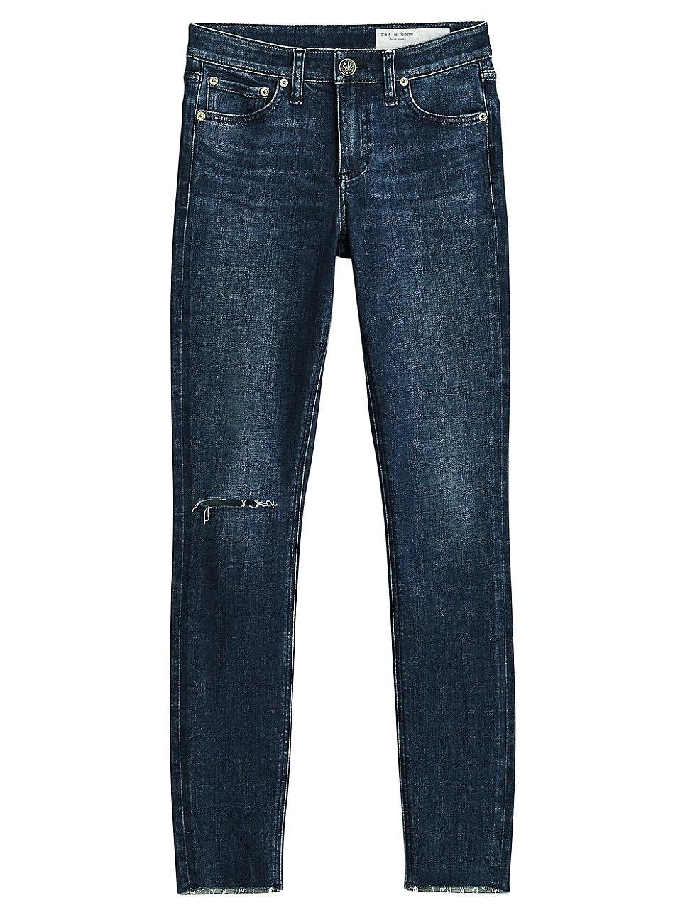 Womens Cate Mid-Rise Skinny Jeans Product Image