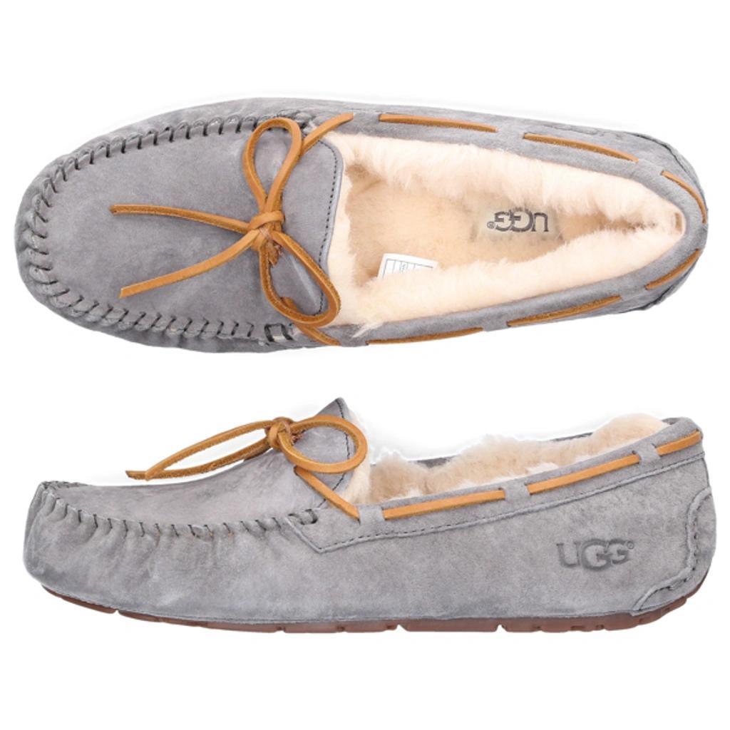 UGG Dakota Round Toe Slippers In Pewter Product Image