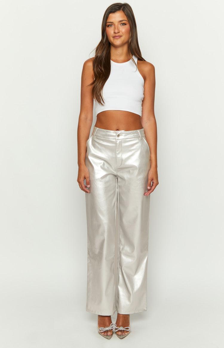 Cool Shades Silver Pants Product Image