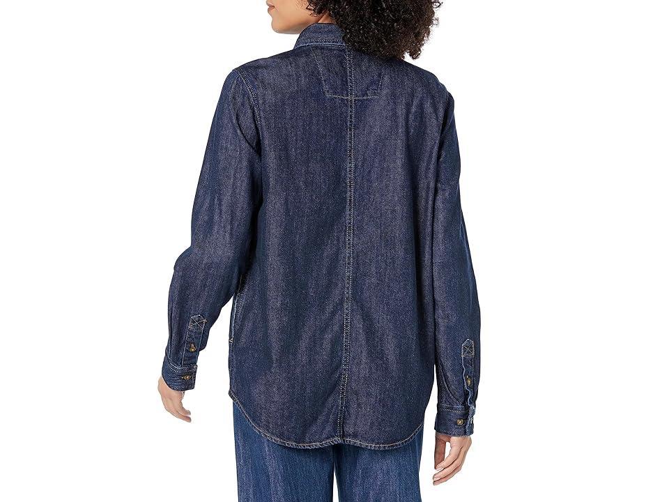 Carhartt Relaxed Fit Midweight Denim Overshirt (Zion) Women's Clothing Product Image