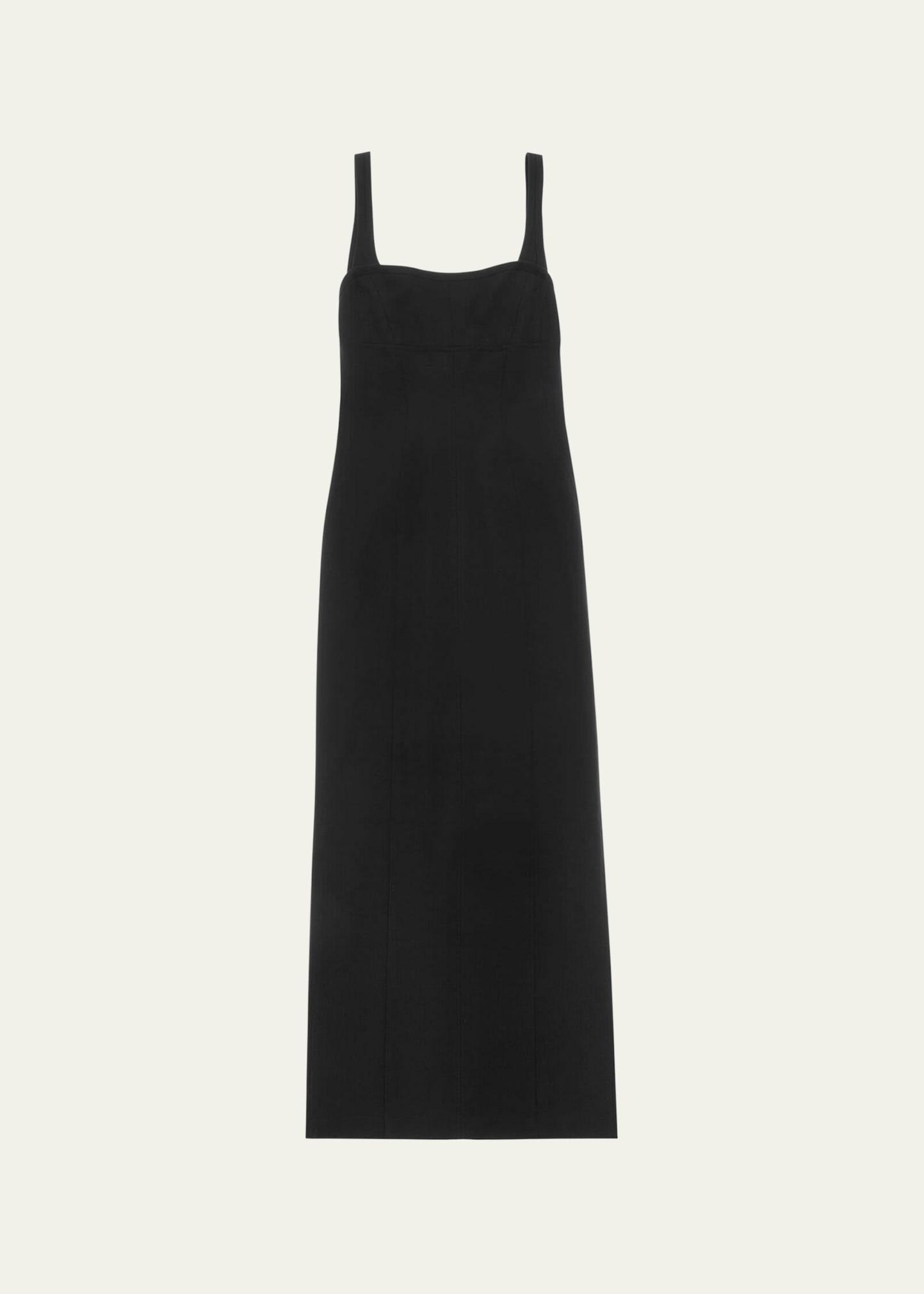 Womens Cut-Out Ponte Maxi Dress Product Image