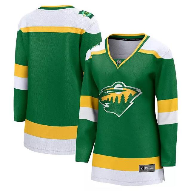 Womens Fanatics Branded Minnesota Wild 2023/24 Alternate Premier Breakaway Jersey Product Image