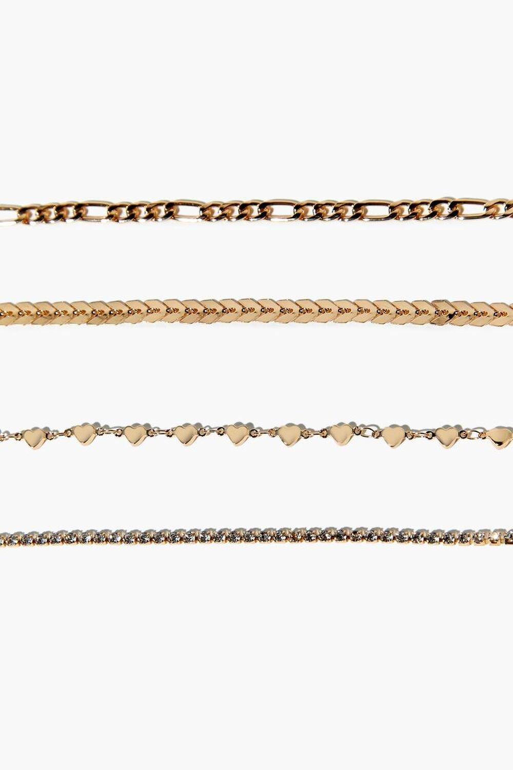 Assorted Chain Bracelet Set | Forever 21 Product Image