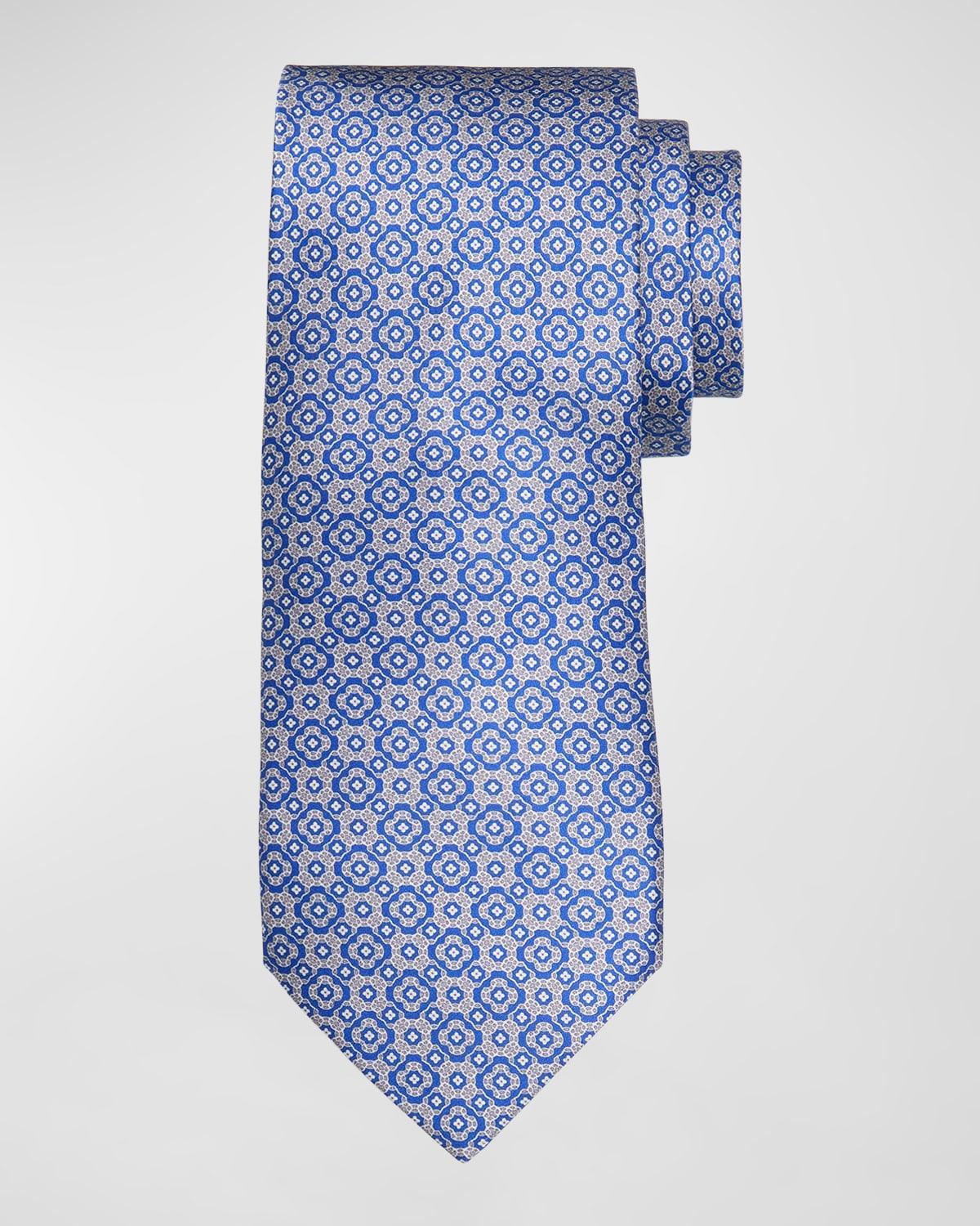 Mens Medallion Silk Tie Product Image