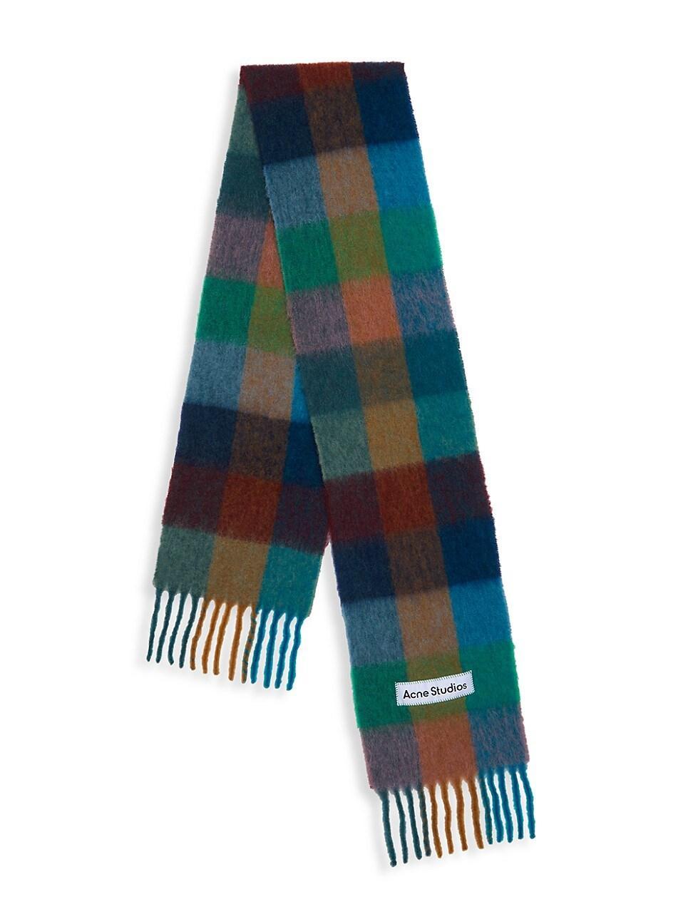 Acne Studios Vally Plaid Alpaca Product Image