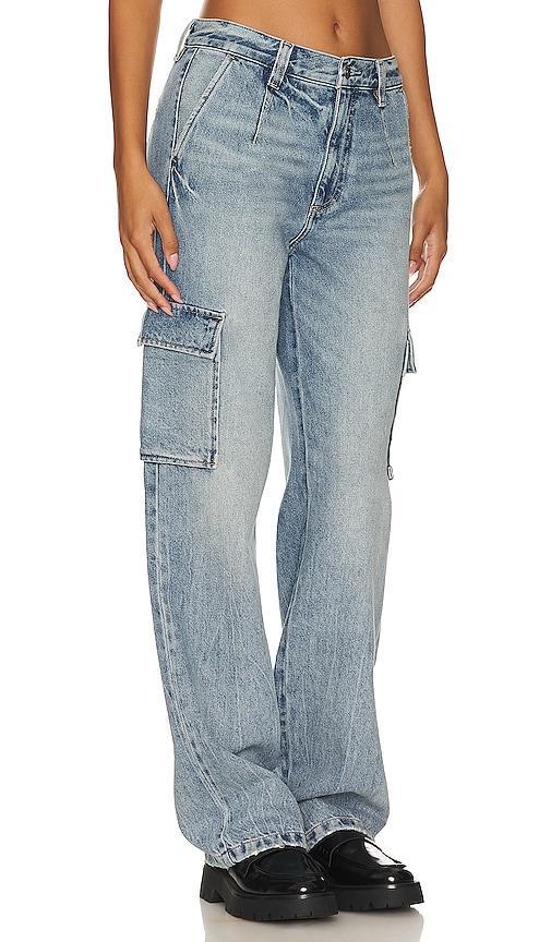 Pistola Bobbie High Rise Cargo Jeans in Regent Product Image