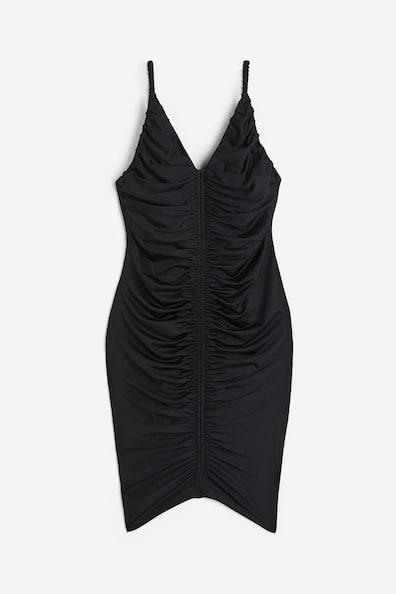 Ruched Bodycon Dress Product Image