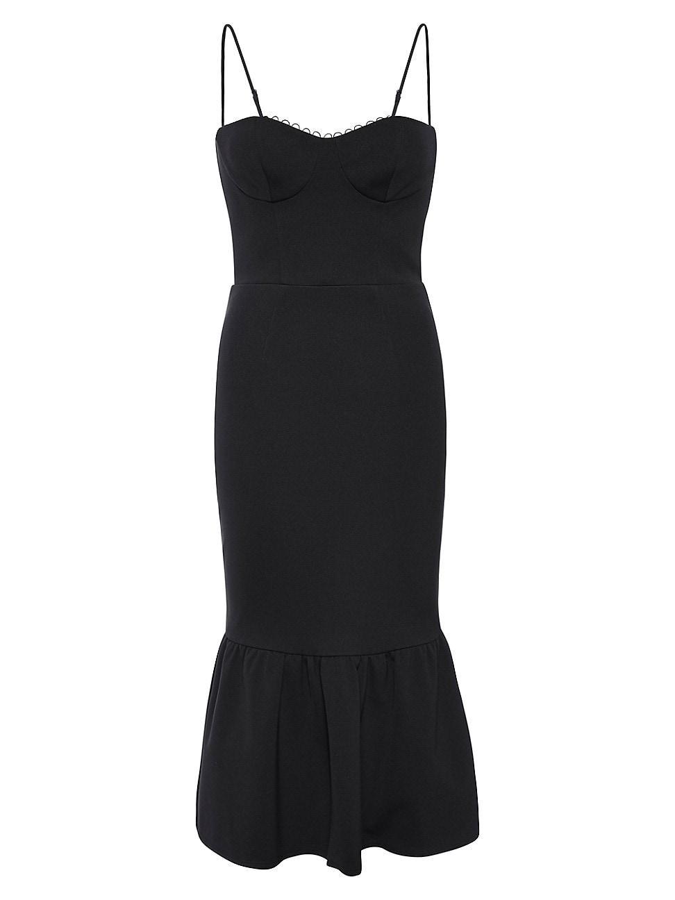 Womens Soraya Peplum Midi-Dress Product Image