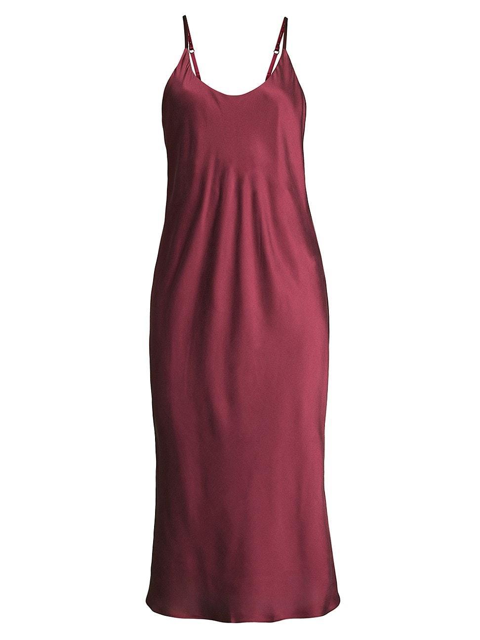 Womens Washable Bias Silk Slip Dress Product Image