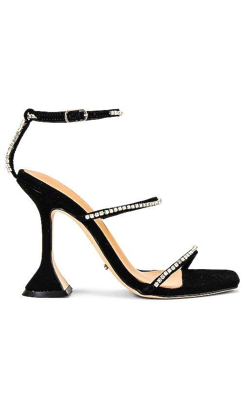 Tony Bianco Shy Sandal in Black. - size 8 (also in 6, 6.5, 7, 7.5, 8.5, 9, 9.5) Product Image