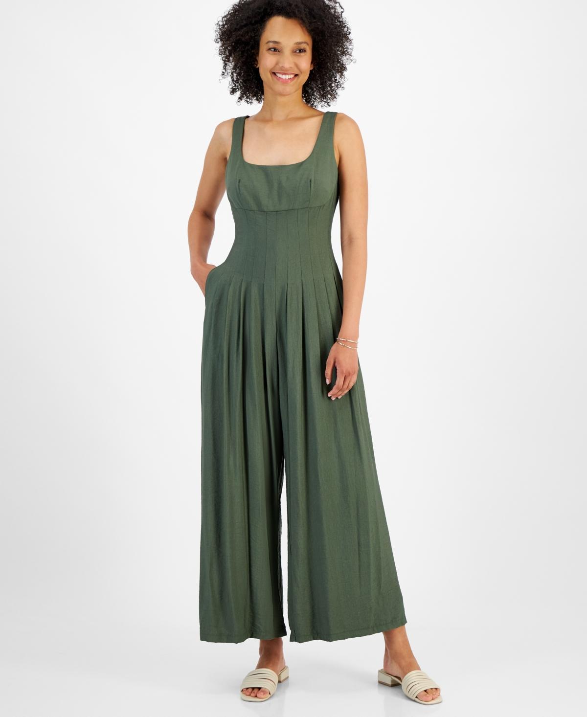 Womens Taylor Solid Jumpsuit Product Image