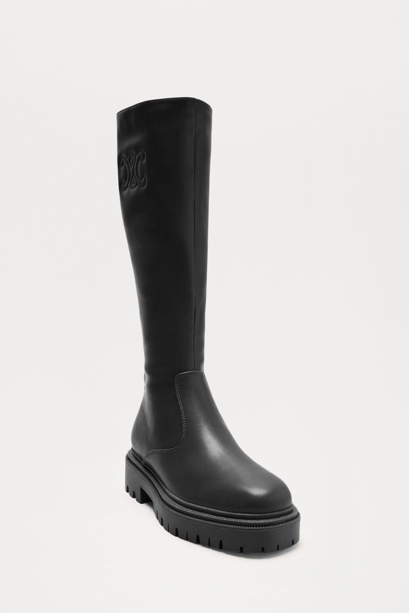 Holland Knee High Boots - Black Product Image