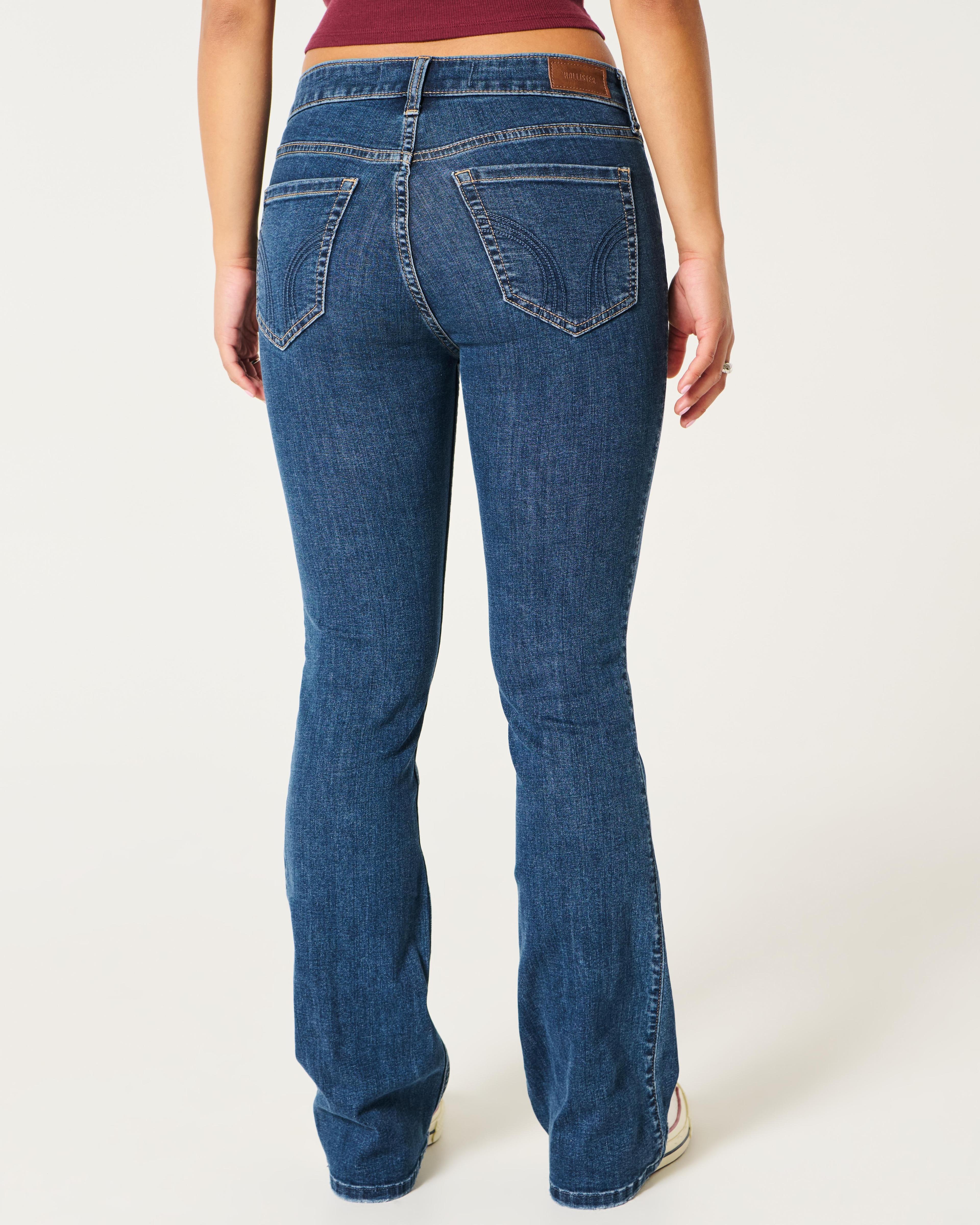 Mid-Rise Medium Wash Boot Jeans Product Image