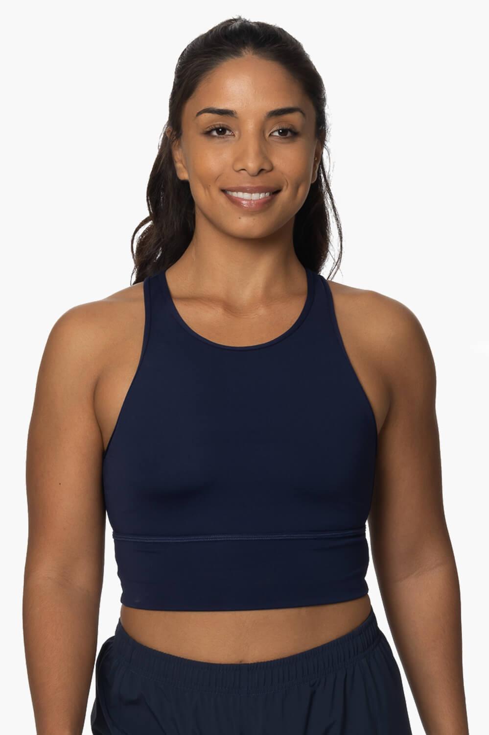 Rae Sports Bra - Navy Female Product Image