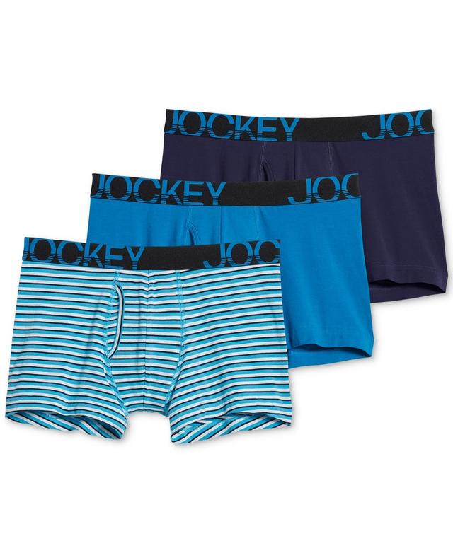 Mens Jockey ActiveStretch 3-Pack Boxer Briefs Product Image