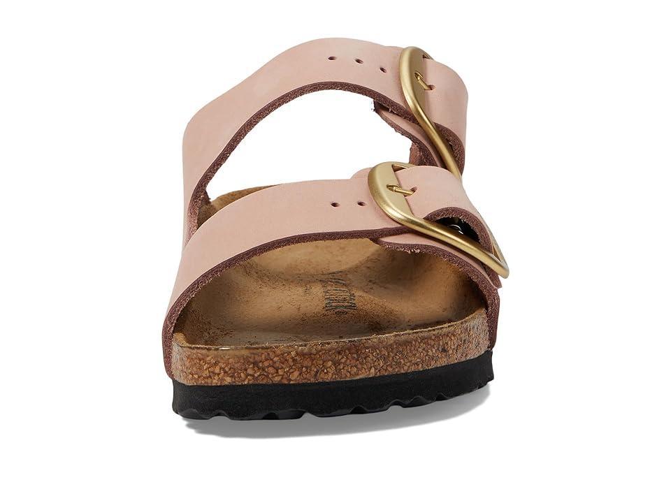 Birkenstock Womens Arizona Soft Footbed Suede Nubuck Buckle Detail Sandals Product Image