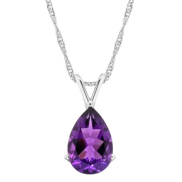 Amethyst (2-5/8 ct. t.w.) Pendant Necklace in Sterling Silver Product Image