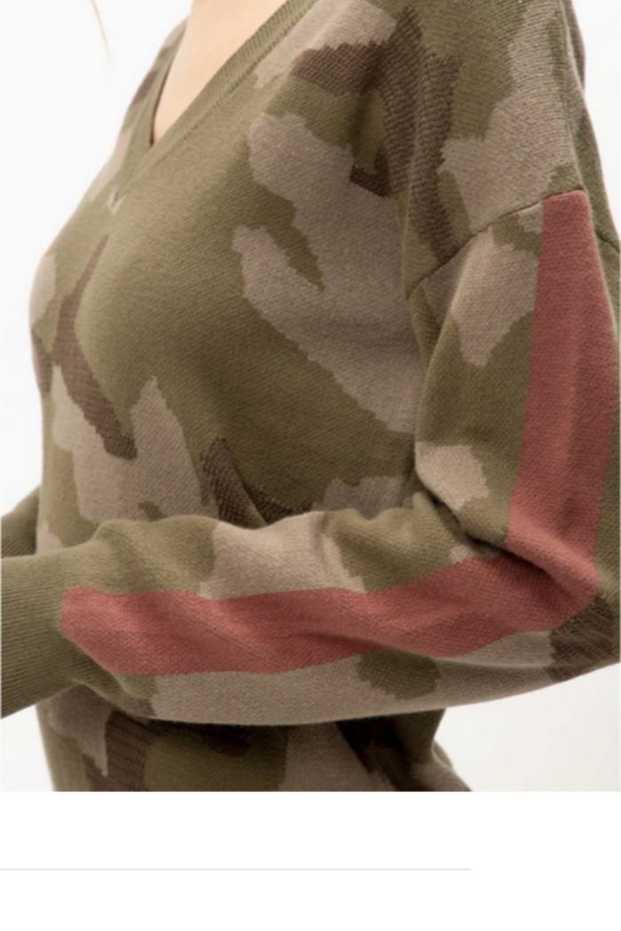 Camo Sweater Product Image