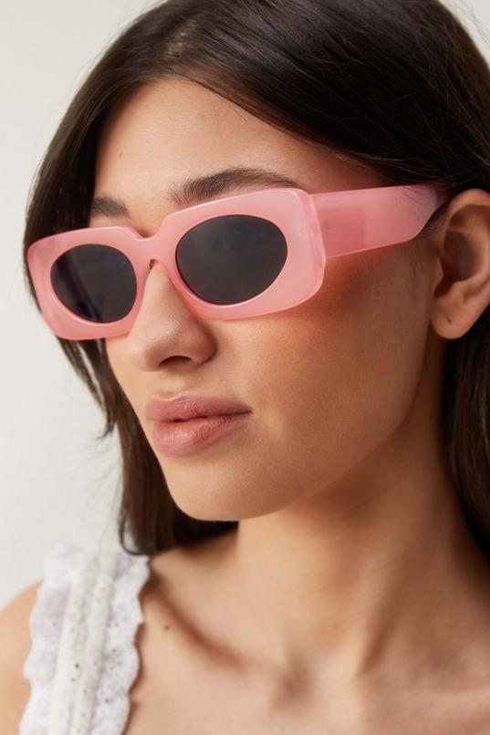 Chunky Square Frame Sunglasses Product Image