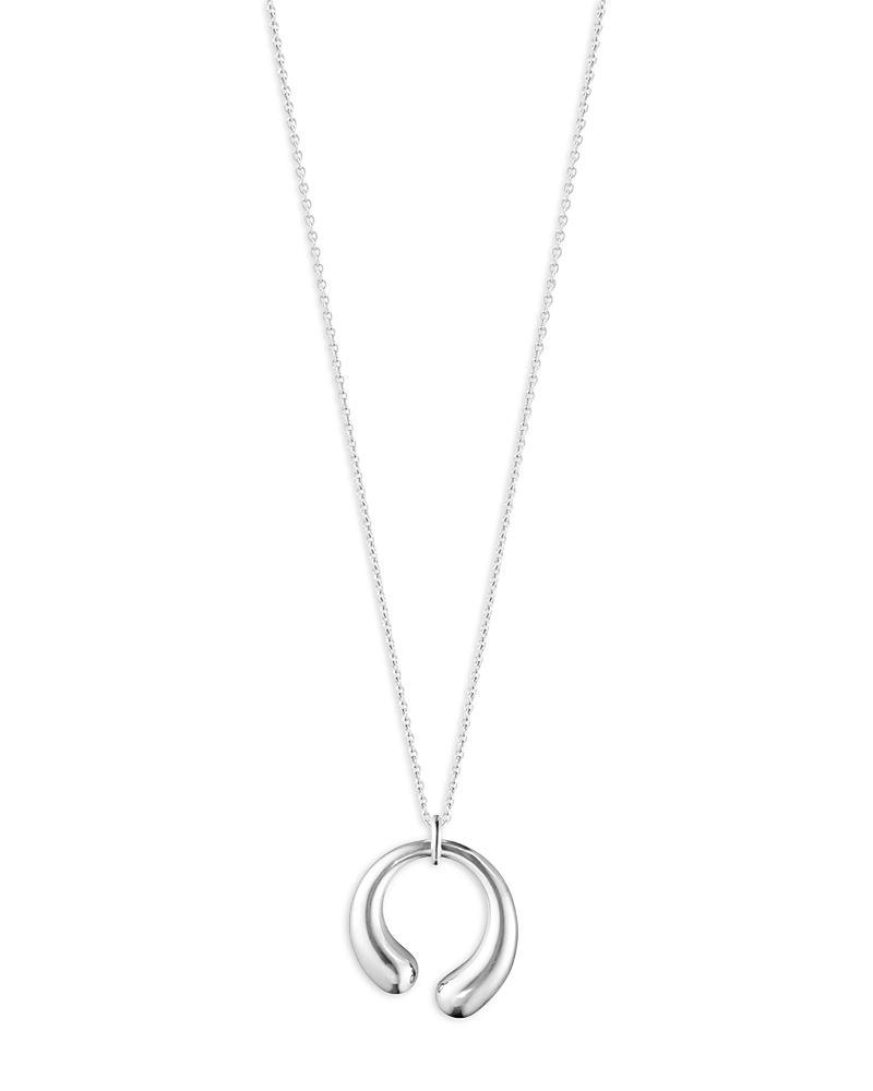 Womens Mercy Sterling Silver Long Pendant Necklace Product Image