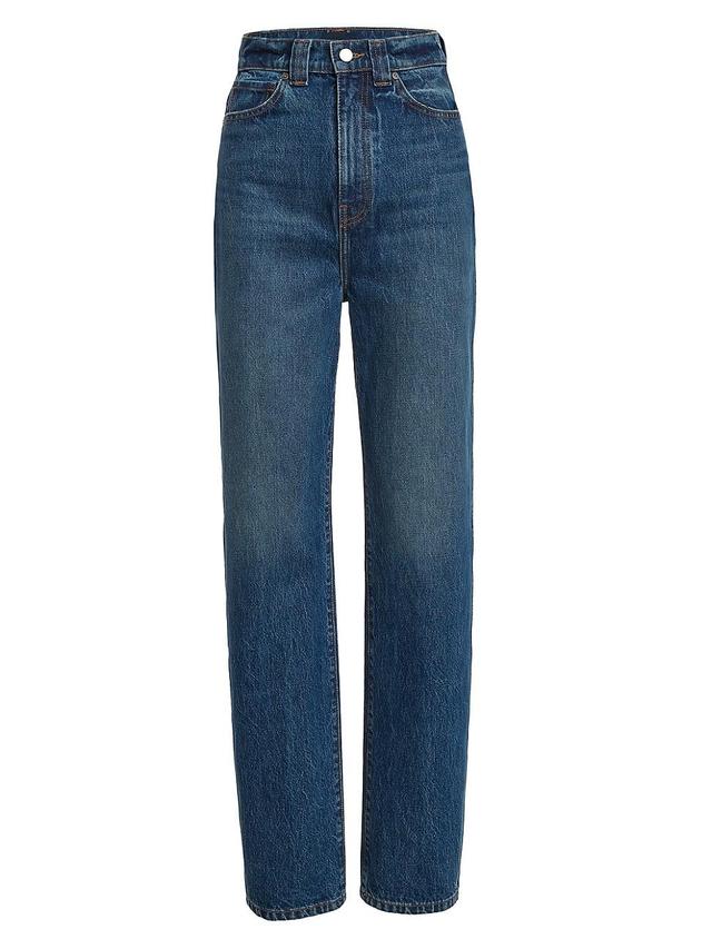 Womens Albi Mid-Rise Slim Jeans Product Image