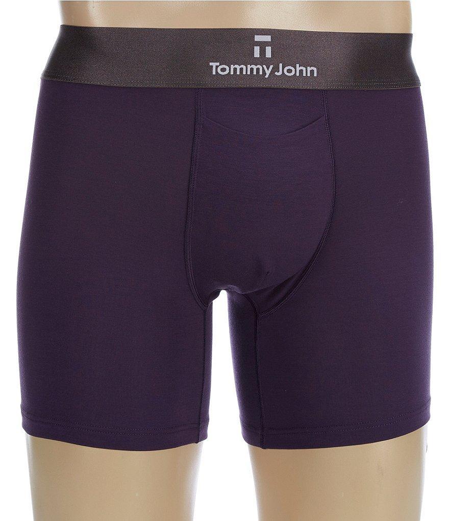 Tommy John Second Skin Solid 4#double; Inseam Solid Trunks Product Image