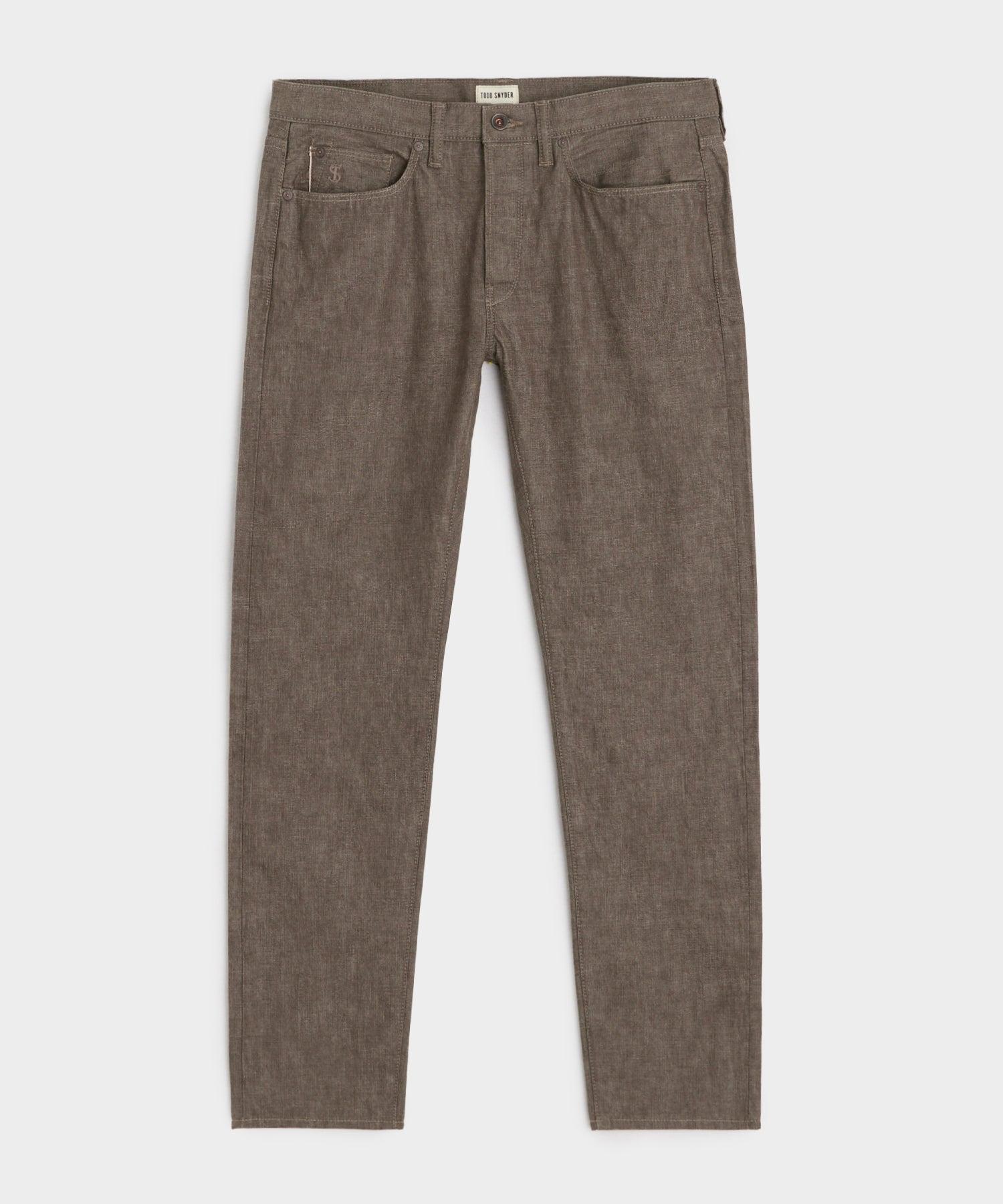 Slim Lightweight Japanese Selvedge Jean in Whiskey Product Image