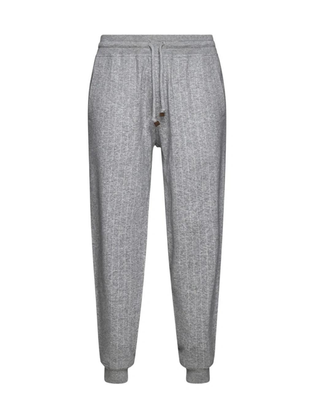 BRUNELLO CUCINELLI Pants In Grey Product Image