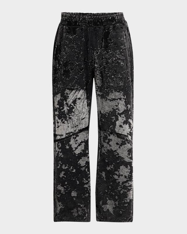 Men's Devore Burnout Camo Sweatpants Product Image