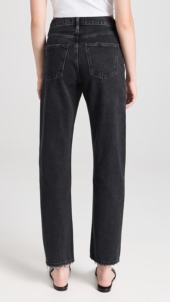 AGOLDE 90 Mid Rise Straight Jeans | Shopbop Product Image