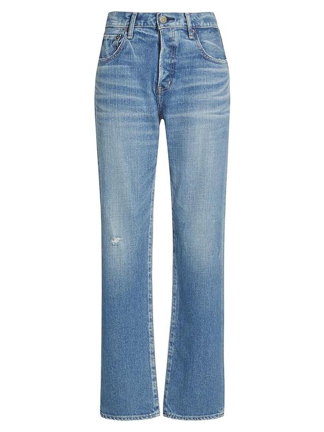 Womens MV Nicholas High-Rise Straight Jeans Product Image