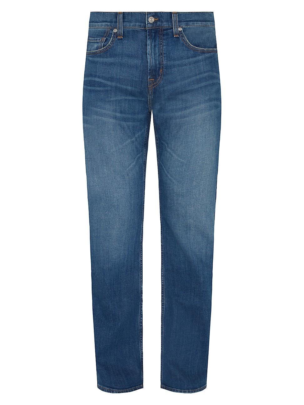 Mens Brett Mid-Rise Boot-Cut Jeans Product Image