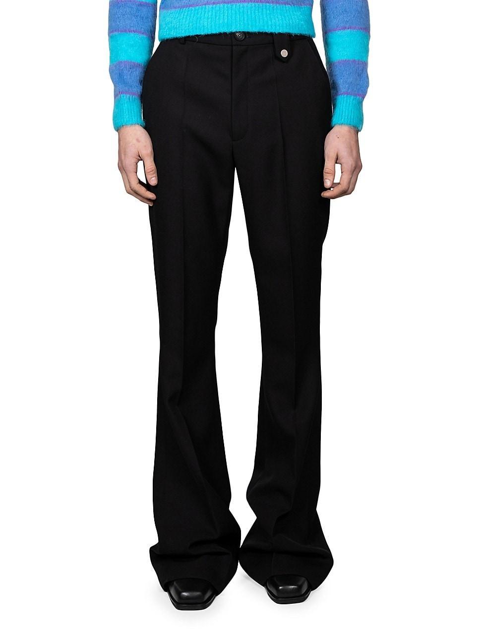 Mens Parasomnia Sami Flared Wool Trousers Product Image